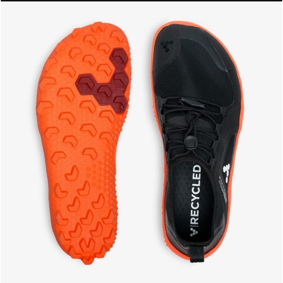 NWT Vivobarefoot PRIMUS TRAIL 111 Black Molten Lava Womens Shoes sz EU 40 US 9 - Picture 14 of 16